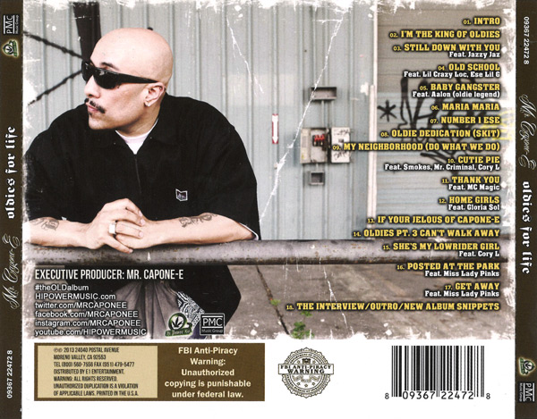 Mr. Capone-E - Oldies For Life Chicano Rap